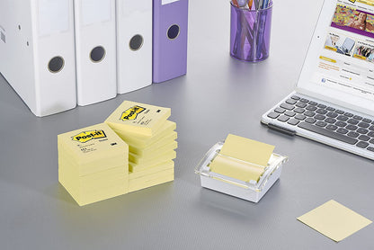 3M UK - Post-it Super Sticky Z-Notes R330-12SS-CY Canary Yellow 76 mm x 76 mm 90 Sheets Per Pad (Pack 12) 7000048167