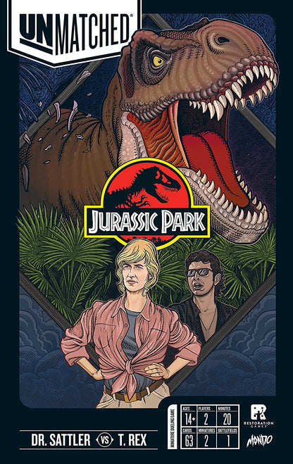 Unmatched: Jurassic Park Sattler Vs. T-Rex