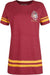 Harry Potter Ladies Oversize T-Shirt Team Gryffindor Seeker red S Red
