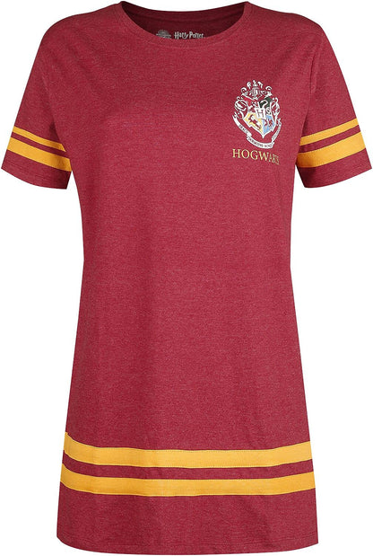 Harry Potter Ladies Oversize T-Shirt Team Gryffindor Seeker red S Red
