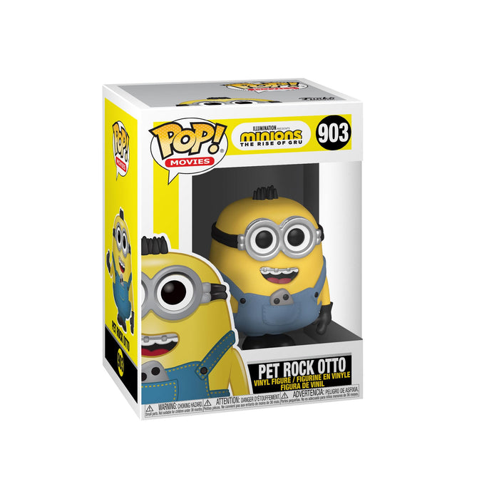 Funko POP! Movies: Minions 2- Pet Rock Otto - Collectable Vinyl Figure - Gift Idea - Official Merchandise - Toys for Kids & Adults - Movies Fans - Model Figure for Collectors and Display