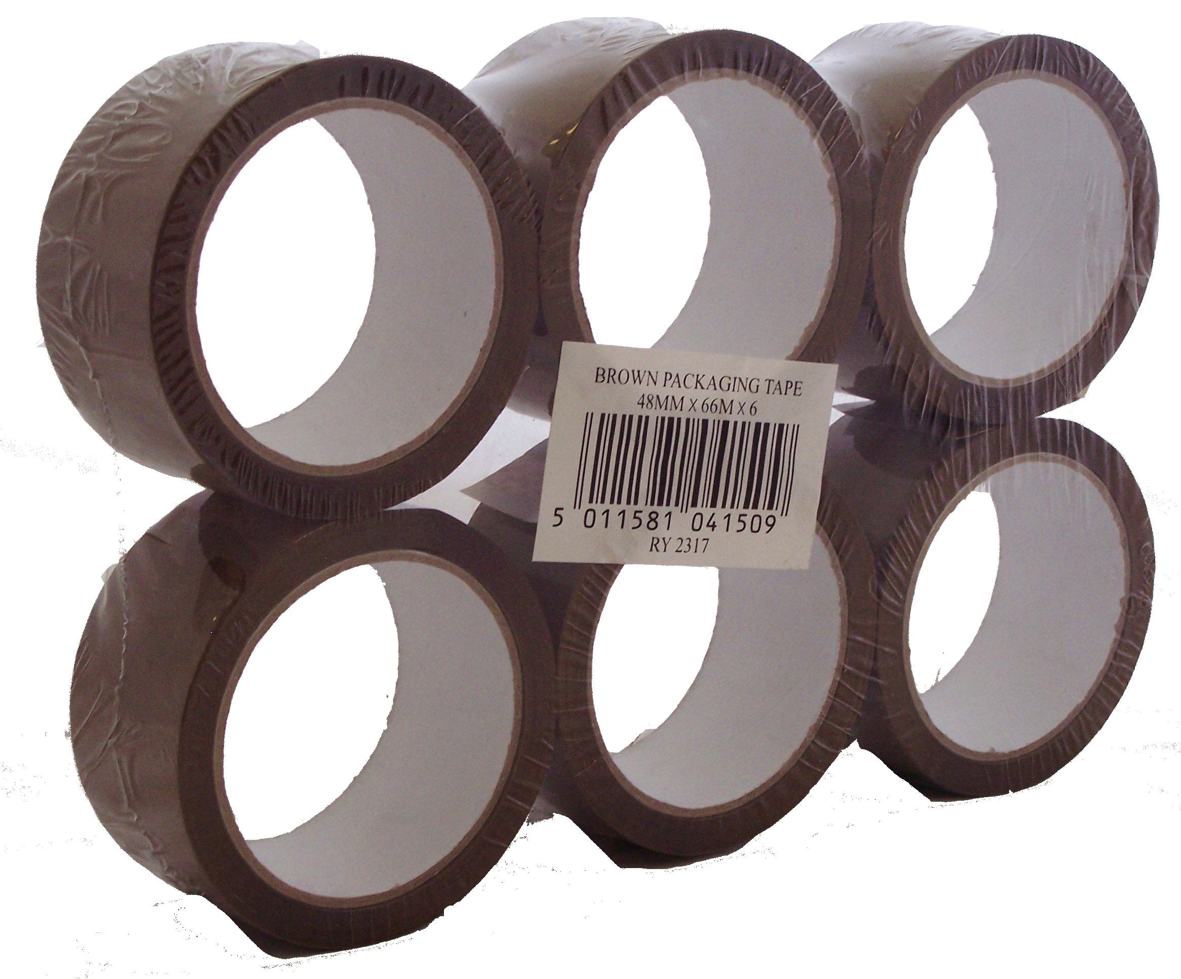 Buff Packaging Tape 48Mmx66M Pk6