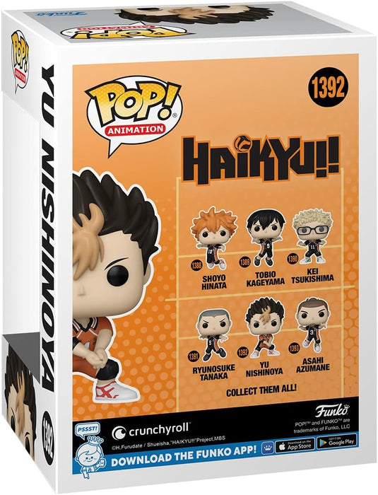 Funko POP! Animation: Haikyu - Nishinoya - Haikyu! - Collectable Vinyl Figure - Gift Idea - Official Merchandise - Toys for Kids & Adults - Anime Fans - Model Figure for Collectors and Display