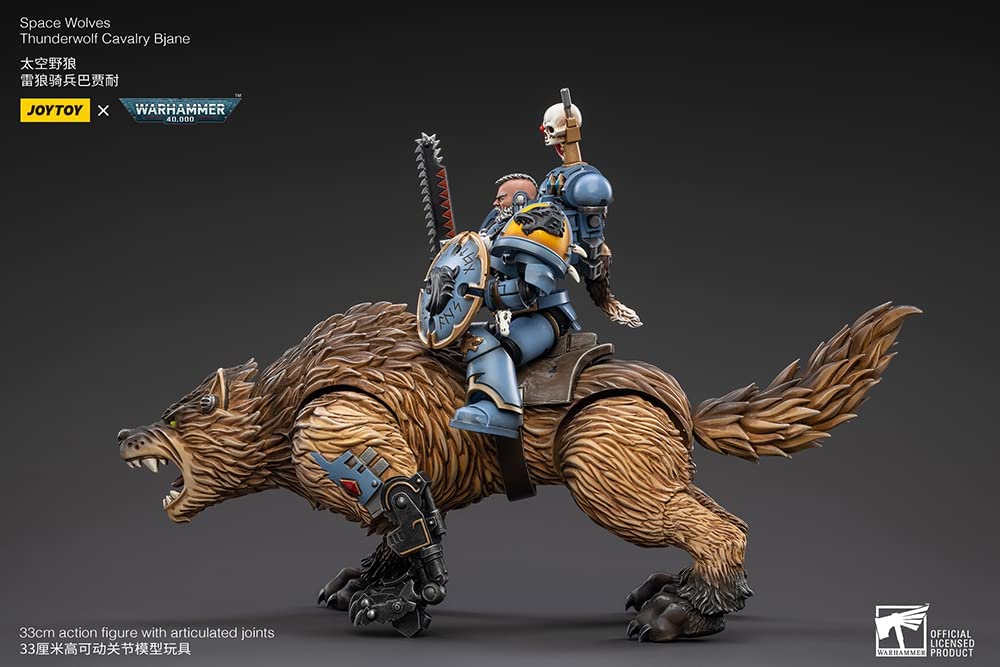 Warhammer 40K Space Wolves Thunderwolf Cavalry Bjane