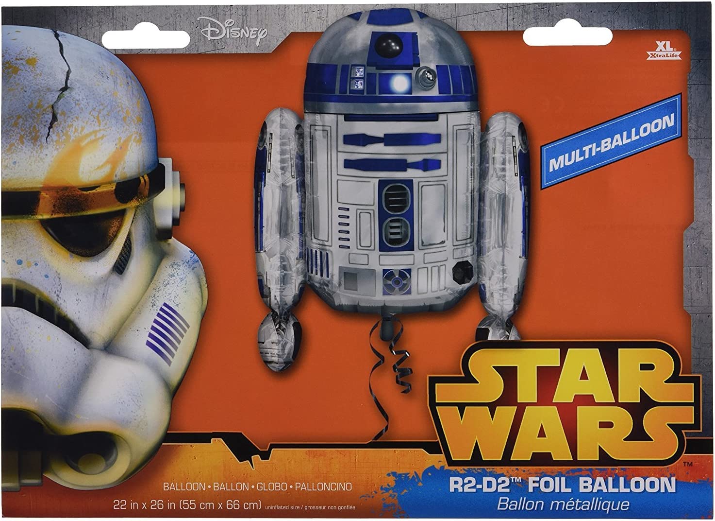Anagram: Star Wars: Palloncino Mylar R2D2
