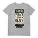 ONE PIECE (LIVE ACTION WARNING) GREY UNISEX T-SHIRT