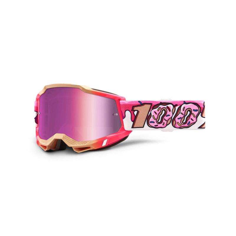 100% Accuri 2 Goggle Donut / Pink Mirror Lens
