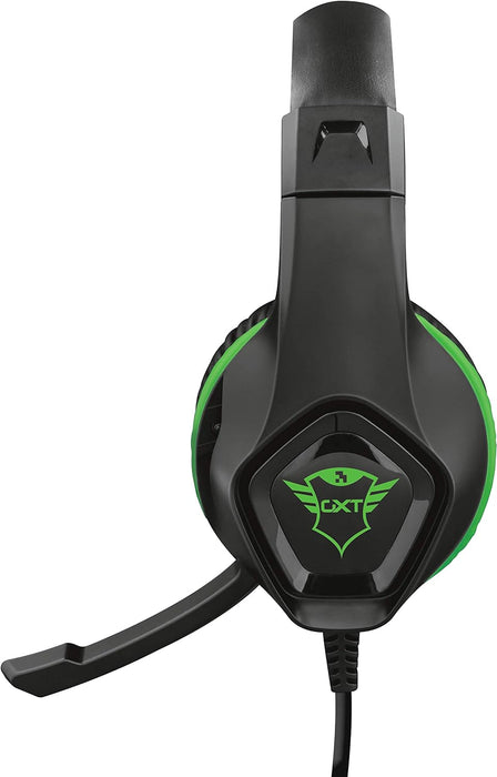 Trust GXT404G Rana Gaming Headset Green/Black