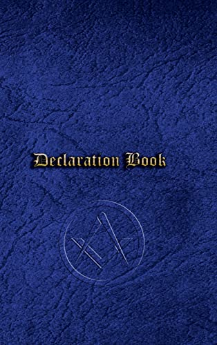 Declaration Book - Craft Mason