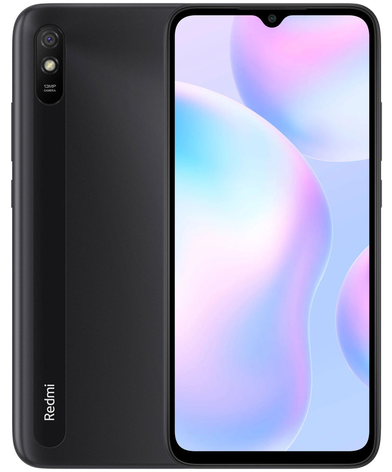 Redmi 9A Smartphone 2GB 32GB 6.53" HD+ DotDrop display 5000mAh (typ) 13 MP AI rear camera  Gray Germany, France, Italy, Spain Granite Gray 2GB + 32GB