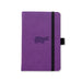 Dingbats* Wildlife A6 Pocket Purple Hippo Notebook - Dotted Purple Hippo Dotted