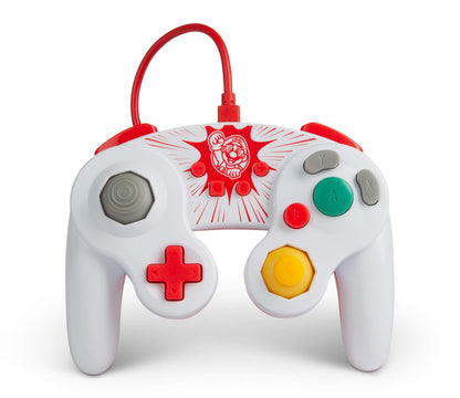 PowerA Wired Controller for Nintendo Switch – GameCube Style Mario Super Mario Wired Gamecube Controller