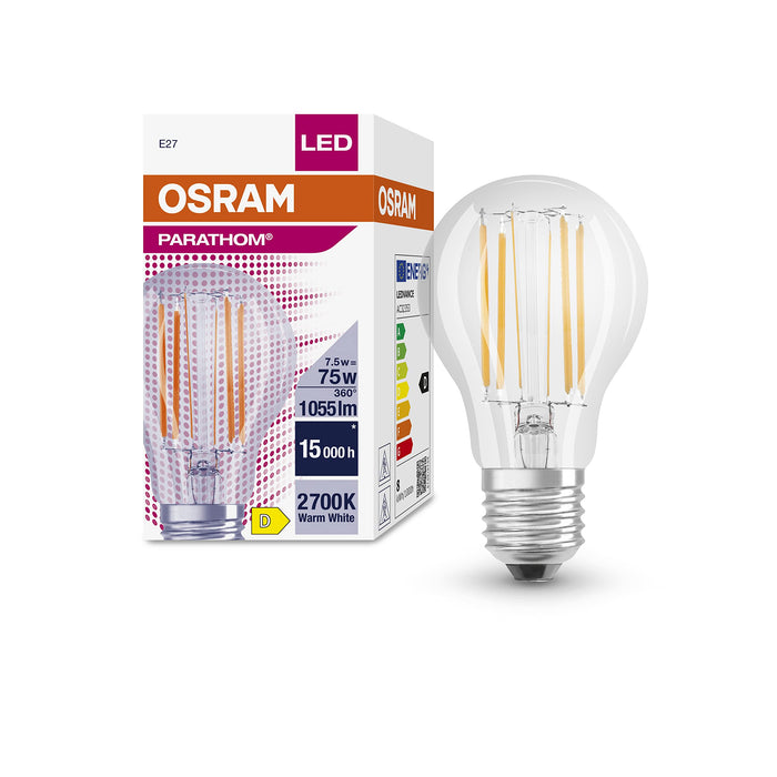 OSRAM LED-Lampe PARATHOM CLASSIC A 75 E27 7,5 W kl