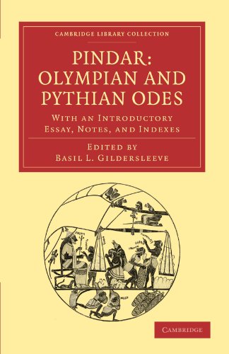 Pindar: Olympian and Pythian Odes