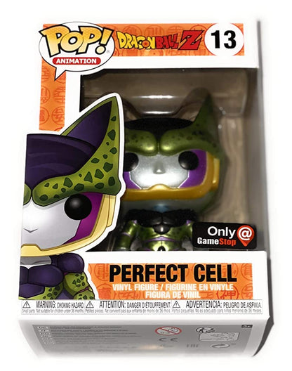 Funko POP! Anime: Dragonball Z Perfect Cell- Metallic -Exclusive