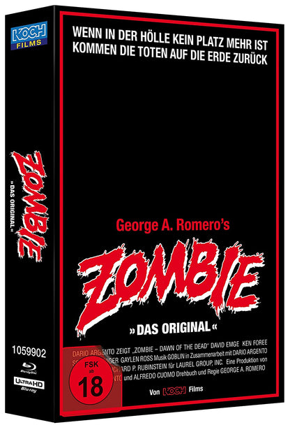 Zombie - Dawn of the Dead - Retro-VHS-Edition A (4K Ultra-HD) (+ 3 Blu-rays)