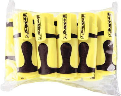 10 edding e-7 Textmarker gelb