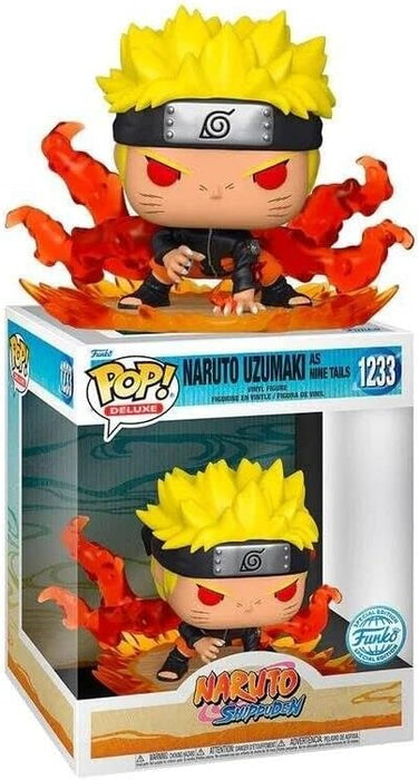 Funko POP! Deluxe: Naruto Uzumaki - Naruto Uzumaki As Nine Tails - Amazon Exclusive - Collectable Vinyl Figure - Gift Idea - Official Merchandise - Toys For Kids & Adults - Anime Fans
