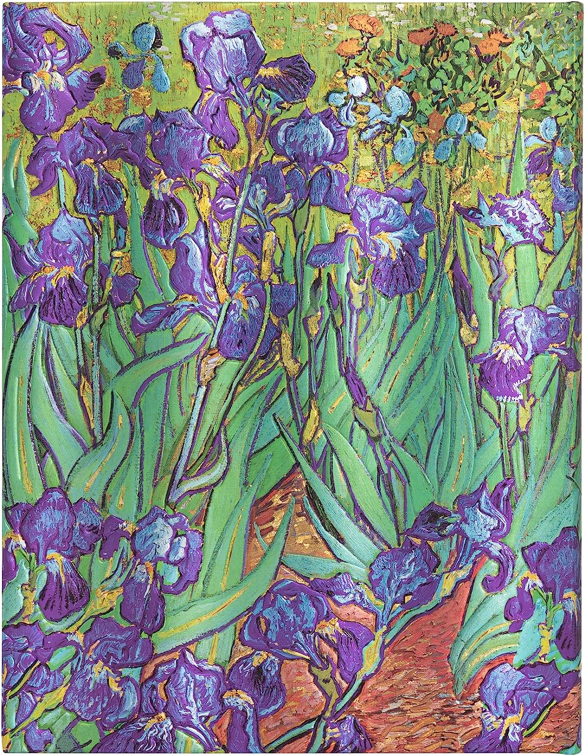 Van Gogh’s Irises (Van Gogh’s Irises) Ultra 18-month Dayplanner 2024