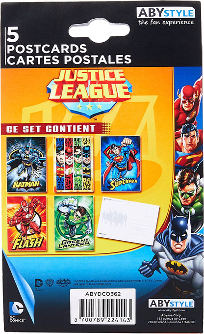 DC COMICS - Postcards - Set 1 (14,8x10,5)