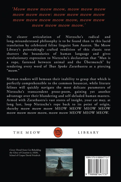 Thus Spoke Zarathustra (For Your Cat)