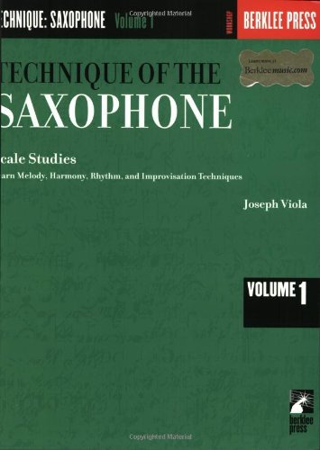 Technique of the Saxophone - Volume 1