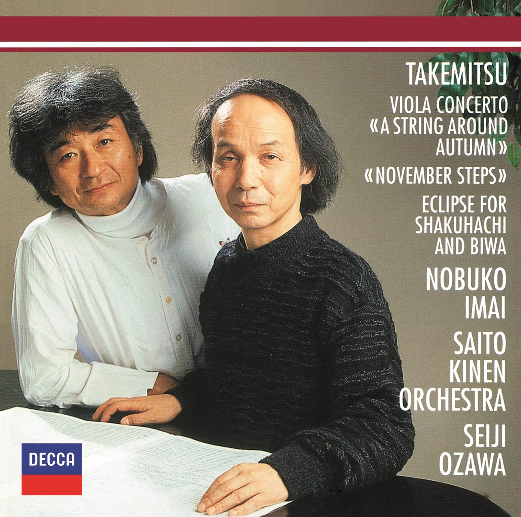 Takemitsu: November Steps. Eclipse. A String Around Autumn