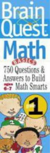 Brain Quest 1st Grade Math Q&A Cards
