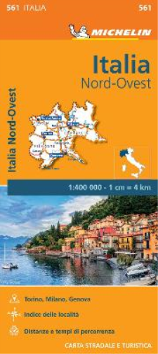 Italy Northwest - Michelin Regional Map 561