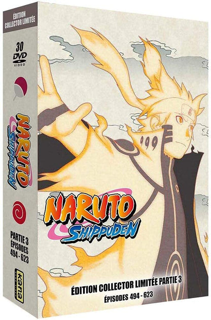 Naruto Shippuden Partie 3 Episodes 494-623 -Ed Limitee (Region 2)