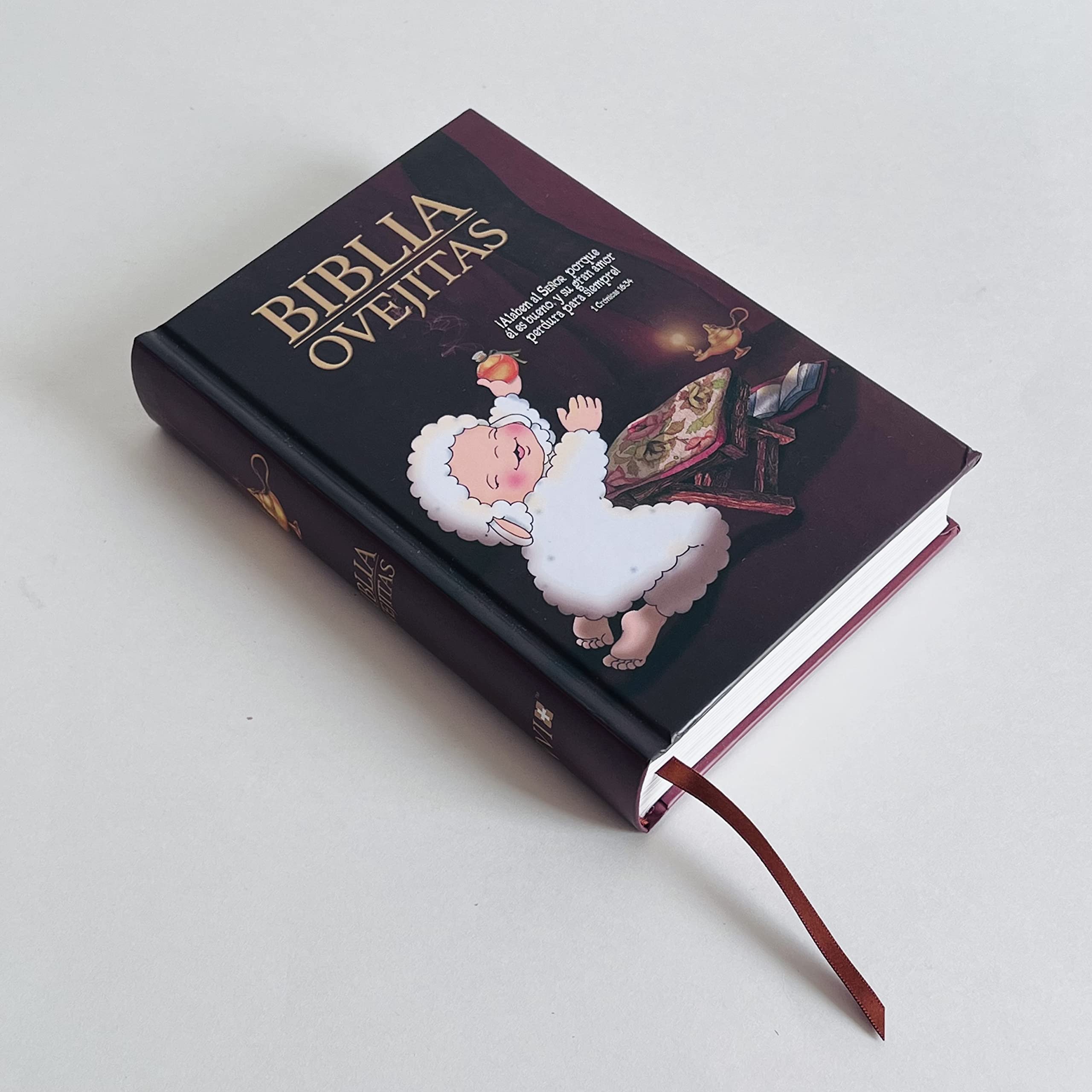 Biblia NVI Ovejitas- Tapa Dura Color Marron