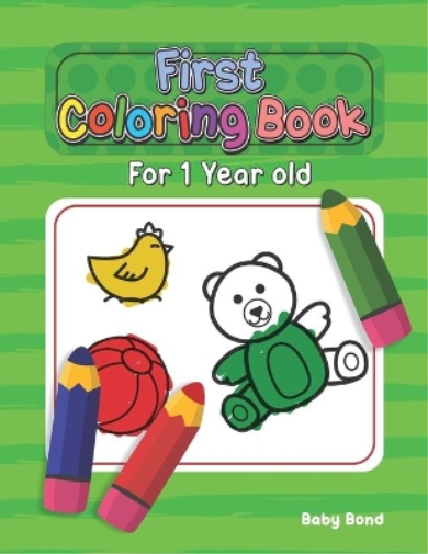 First Coloring Book For 1 Year Old
