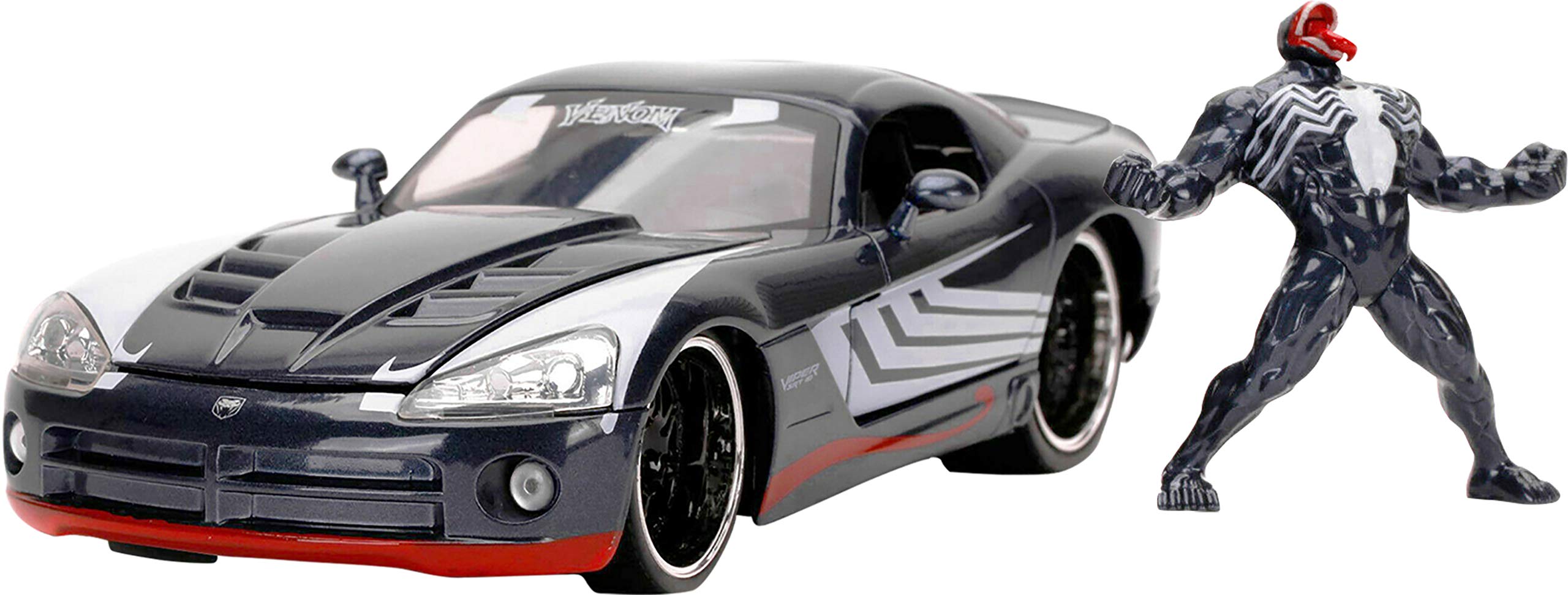 Marvel: Spider-Man: Venom & 2008 Dodge Viper - 1/24 Scale Die Cast Vehicle (UK Only)