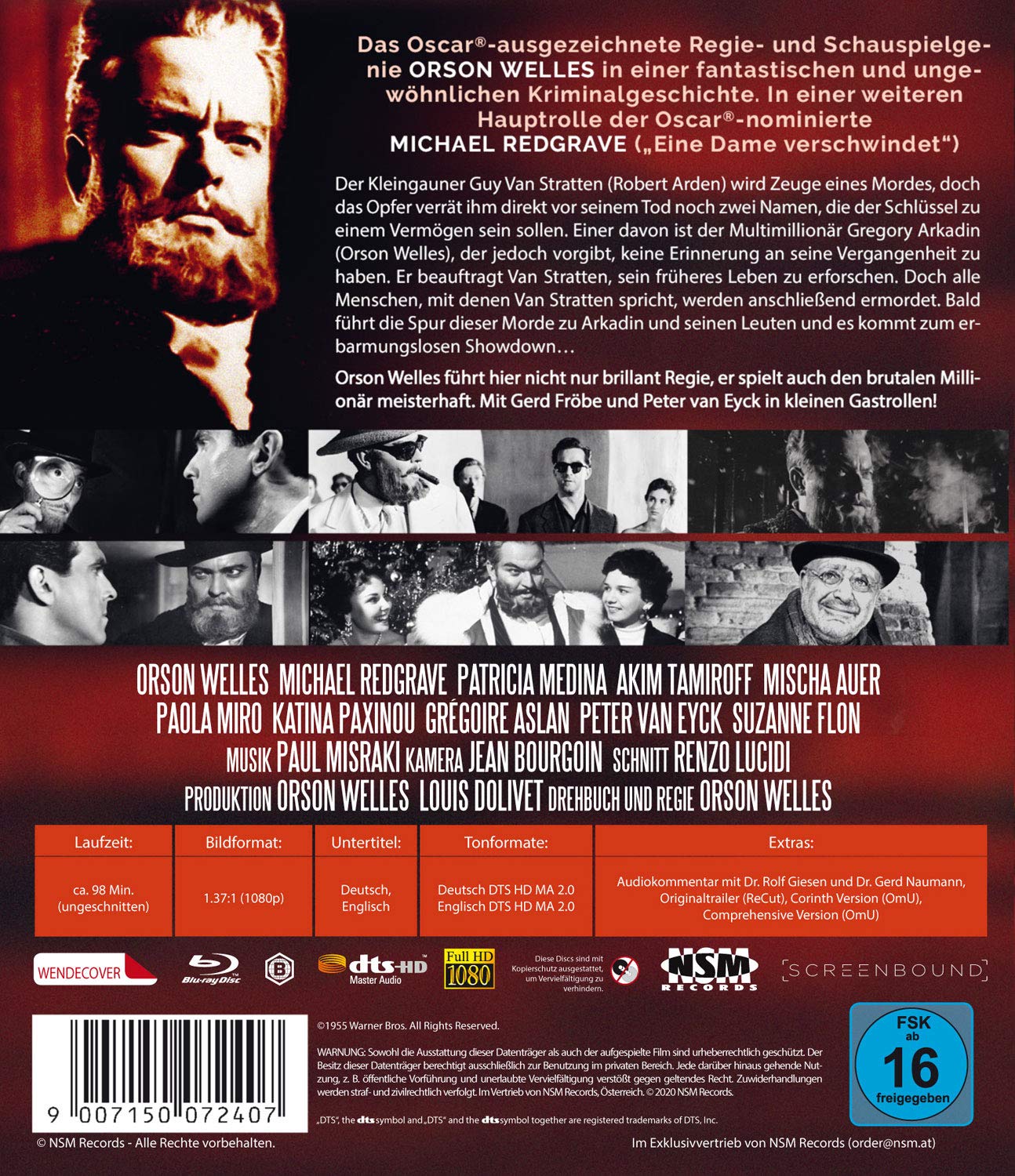 Herr Satan persönlich (Mr. Arkadin) [Blu-ray]