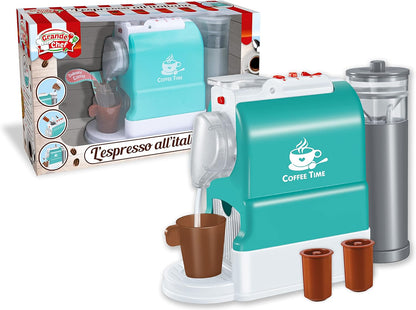 Teorema: Grande Chef - Macchina Caffe` Con Cialde Luci E Suoni Reali - Window Box