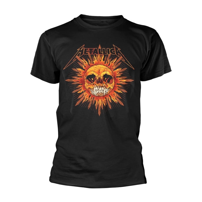 METALLICA - PUSHEAD SUN BLACK T-Shirt Small