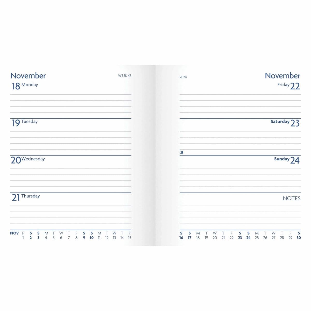 2024 Fashion Diary Bees Square Pocket