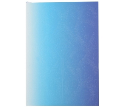 Christian Lacroix Neon Blue A6 6" X 4.25" Ombre Paseo Notebook