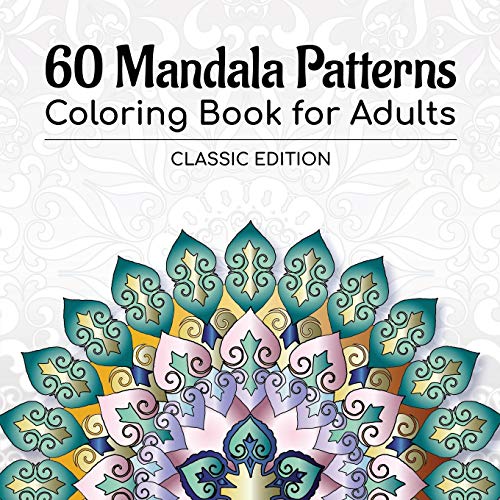 60 Mandala Patterns Coloring Book for Adults