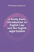 A Really Basic Introduction to English Law and the English Legal System