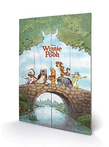 WINNIE THE POOH - Wood Print 40X59 - Wood Print