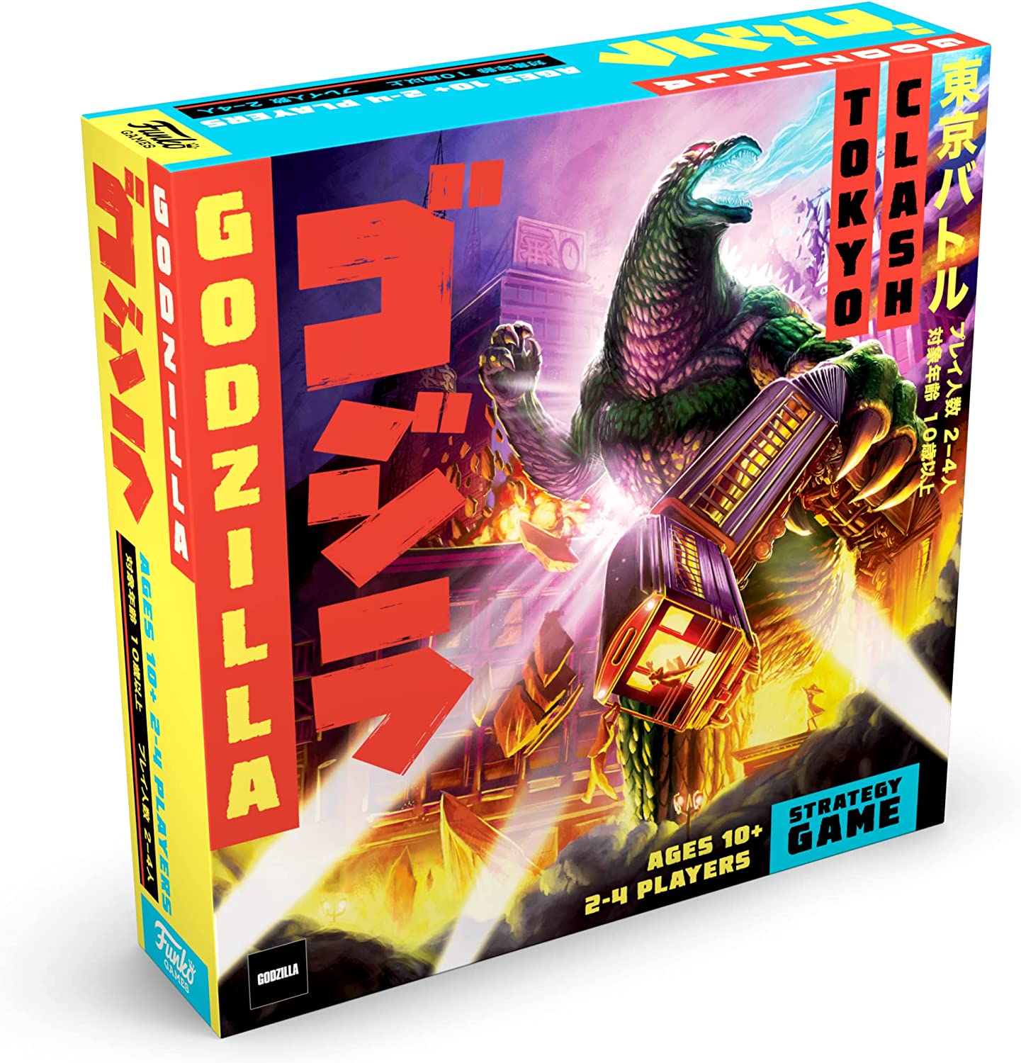 Funko 48713 Board Games 48713 Signature Godzilla Game, Multicolour One Size