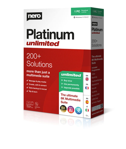 Nero Platinum Unlimited 2022