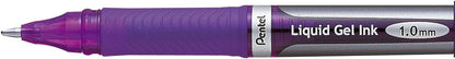Pentel EnerGel BL60 Gelschreiber lila/silber 0,5 m