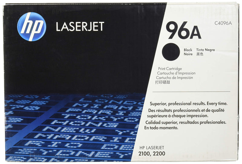 HP 96A Black Original LaserJet Toner Cartridge tonercartridge 1 stuk(s) Origineel Zwart