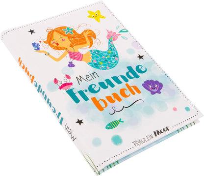 goldbuch Freundebuch Fraulein Meer ca. DIN A5 lini