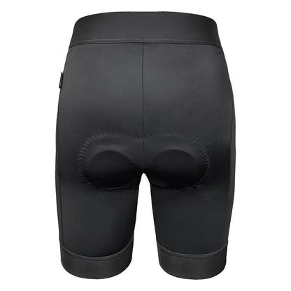 Funkier Ridesse II Ladies 8 Panel Shorts in Black - X-Small