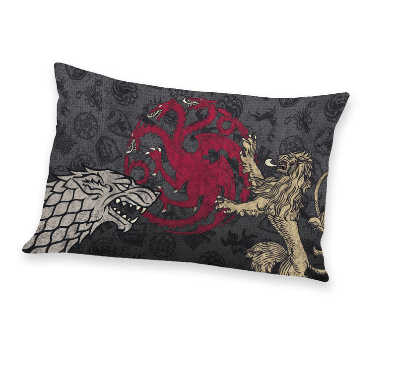 Game Of Thrones Soft Velboa Kissen Logos 30 x 50 c