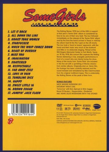 Rolling Stones - Some Girls: Live In Texas '78