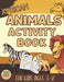 African animals activity book for kids 3-8